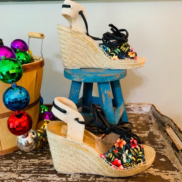 ESPADRILLE TROPICAL 🌴 WEDGES 7 - Picture 5 of 6